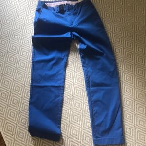 Brand new, never worn royal blue khakis